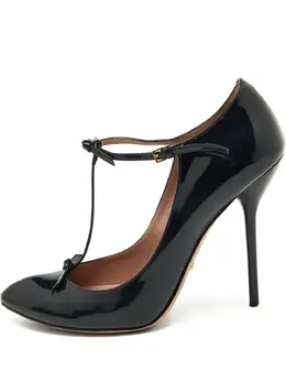 Gucci Pre-Owned: Синие туфли 