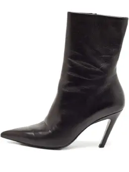 Balenciaga Pre-Owned: Чёрные ботинки 