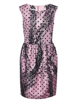 Moschino Pre-Owned: Платье из фатина 