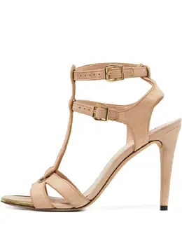 Stuart Weitzman: Бежевые сандалии 