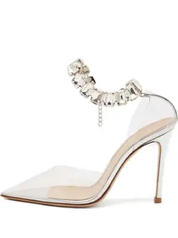 Gianvito Rossi: Прозрачные туфли 