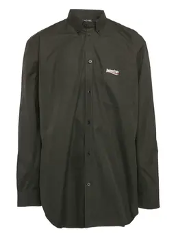 Balenciaga Pre-Owned: Хлопковая рубашка 