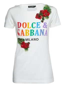 Dolce & Gabbana Pre-Owned: Футболка с принтом 