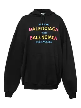 Balenciaga Pre-Owned: Толстовка с принтом 