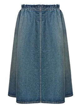 MM6 Maison Margiela: Джинсовая юбка 
