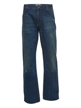 Moschino Pre-Owned: Рваные джинсы 