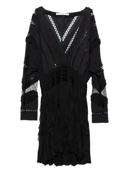 Givenchy Pre-Owned: Платье с оборками 