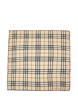 Burberry Pre-Owned: Бежевый шарф 