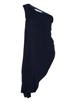 Badgley Mischka: Драпированное платье 