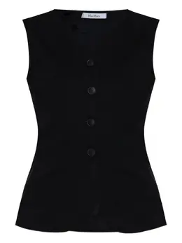 Max Mara: Чёрный жилет 