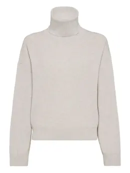 Brunello Cucinelli: Светлый свитер 