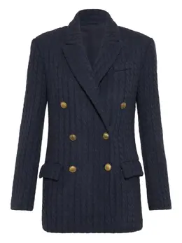 Brunello Cucinelli: Синий жакет 