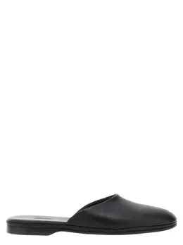 Brioni: Чёрные сабо 