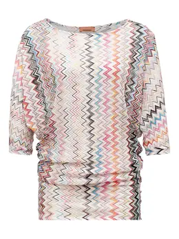 Missoni: Белый топ 