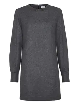 Brunello Cucinelli: Платье из шерсти 