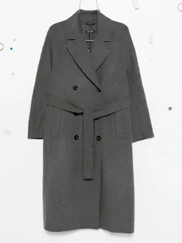 'S Max Mara: Тёмное пальто 
