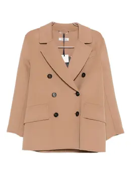 'S Max Mara: Бежевое пальто 