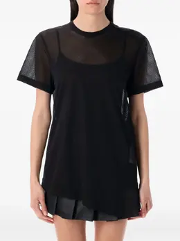 Comme Des Garçons: Футболка в сетку 