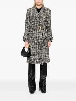 CHANEL Pre-Owned: Твидовое пальто 