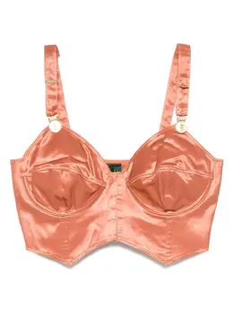 Jean Paul Gaultier Pre-Owned: Розовый топ 