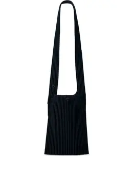 Homme Plissé Issey Miyake: Чёрная сумка 