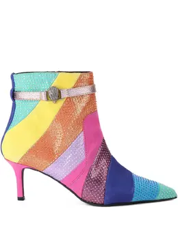 Kurt Geiger London: Многоцветные ботинки 
