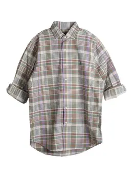Polo Ralph Lauren: Рубашка цвета хаки 