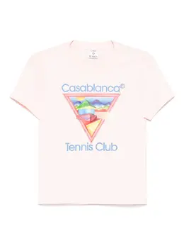 Casablanca: Футболка с принтом 