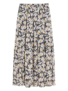 Weekend Max Mara: Юбка с растительным принтом 