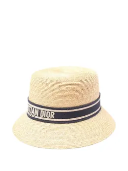 Christian Dior Pre-Owned: Шляпа с принтом 
