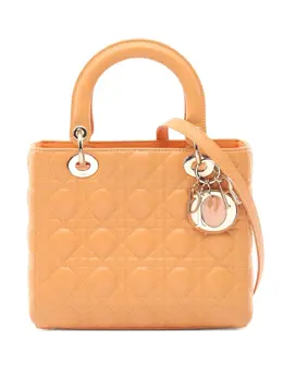 Christian Dior Pre-Owned: Оранжевая сумка 