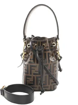 Fendi Pre-Owned: Коричневая сумка 