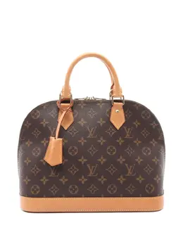 Louis Vuitton Pre-Owned: Коричневая сумка 