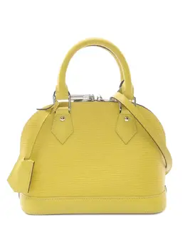 Louis Vuitton Pre-Owned: Жёлтая сумка 