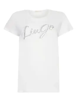 LIU JO: Белая футболка 