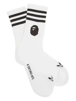 adidas: Белые носки  X