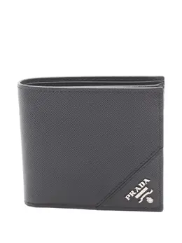 Prada Pre-Owned: Чёрный кошелёк 