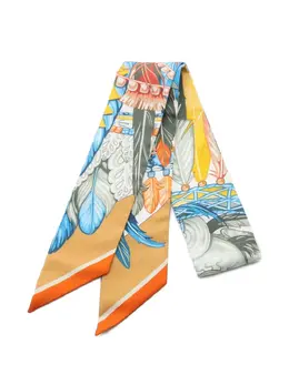 Hermès Pre-Owned: Бежевый шарф 