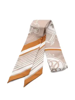 Hermès Pre-Owned: Шарф в полоску 