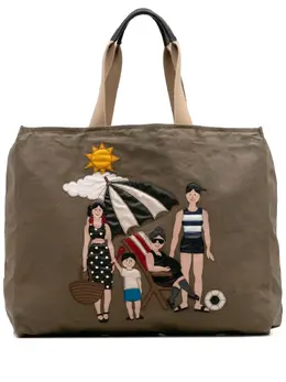 Dolce & Gabbana Pre-Owned: Сумка-шоппер с принтом 