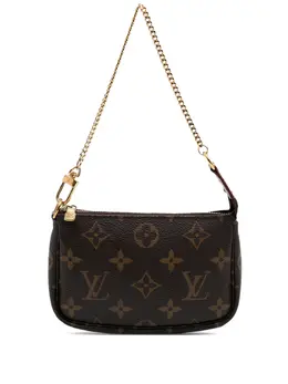 Louis Vuitton Pre-Owned: Коричневая сумка 