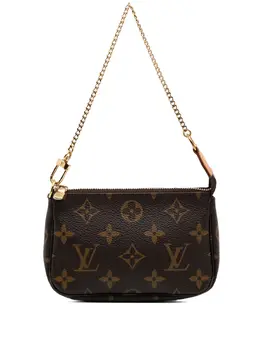 Louis Vuitton Pre-Owned: Коричневая сумка 