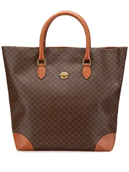 Céline Pre-Owned: Коричневая сумка-шоппер 