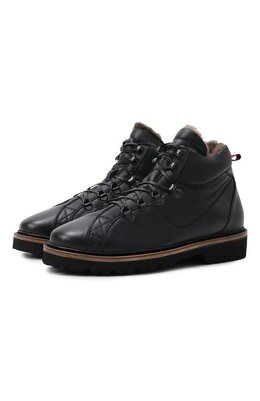 Kiton: Синие ботинки 