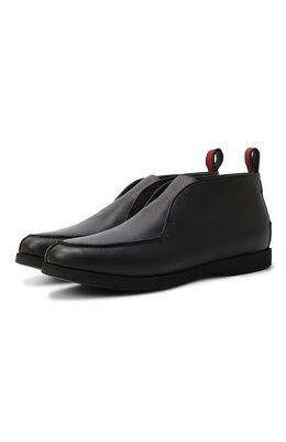 Kiton: Чёрные ботинки 