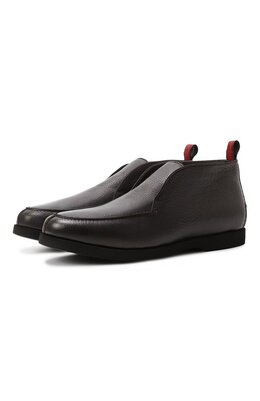 Kiton: Коричневые ботинки 