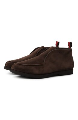 Kiton: Коричневые ботинки 