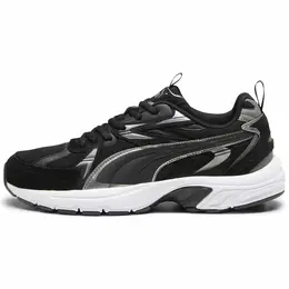 PUMA: Чёрные кроссовки  Suede