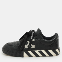 Off-White: Чёрные кроссовки  Vulcanized