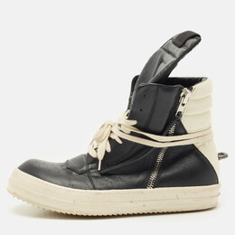 Rick Owens: Чёрные кроссовки  Geobasket